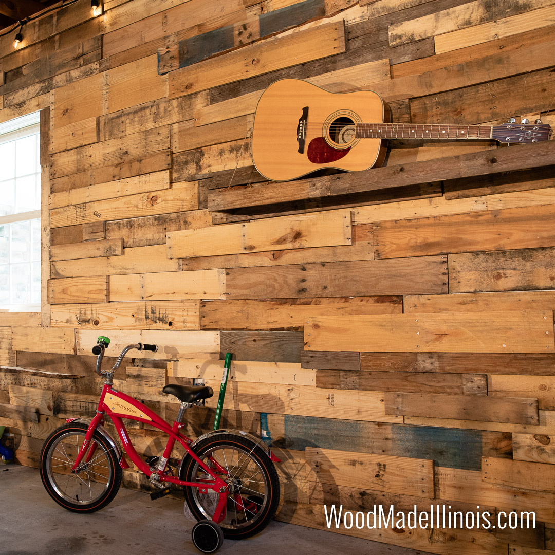 Illinois Pallet Wood Wall Maker Installer Project Builder