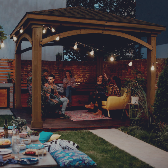 gazebo outdoor space builder peoria IL