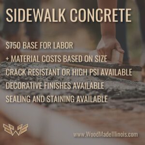Sidewalk Concrete Peoria IL