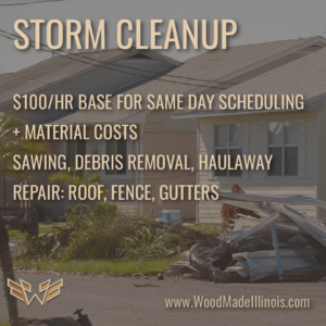 peoria IL storm cleanup services