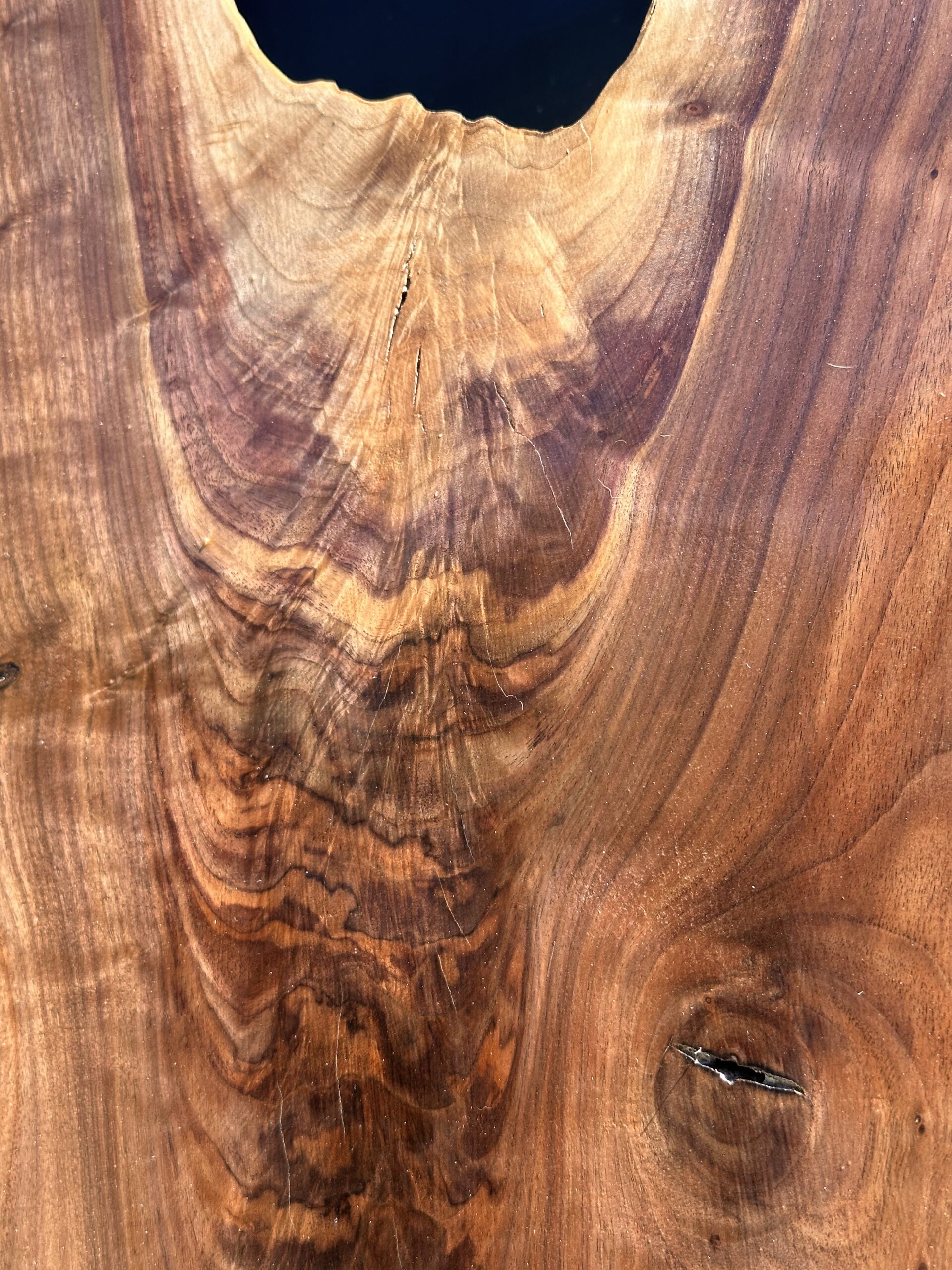 Book Matched Solid Walnut Y slabs 2 inches thick - Image 15