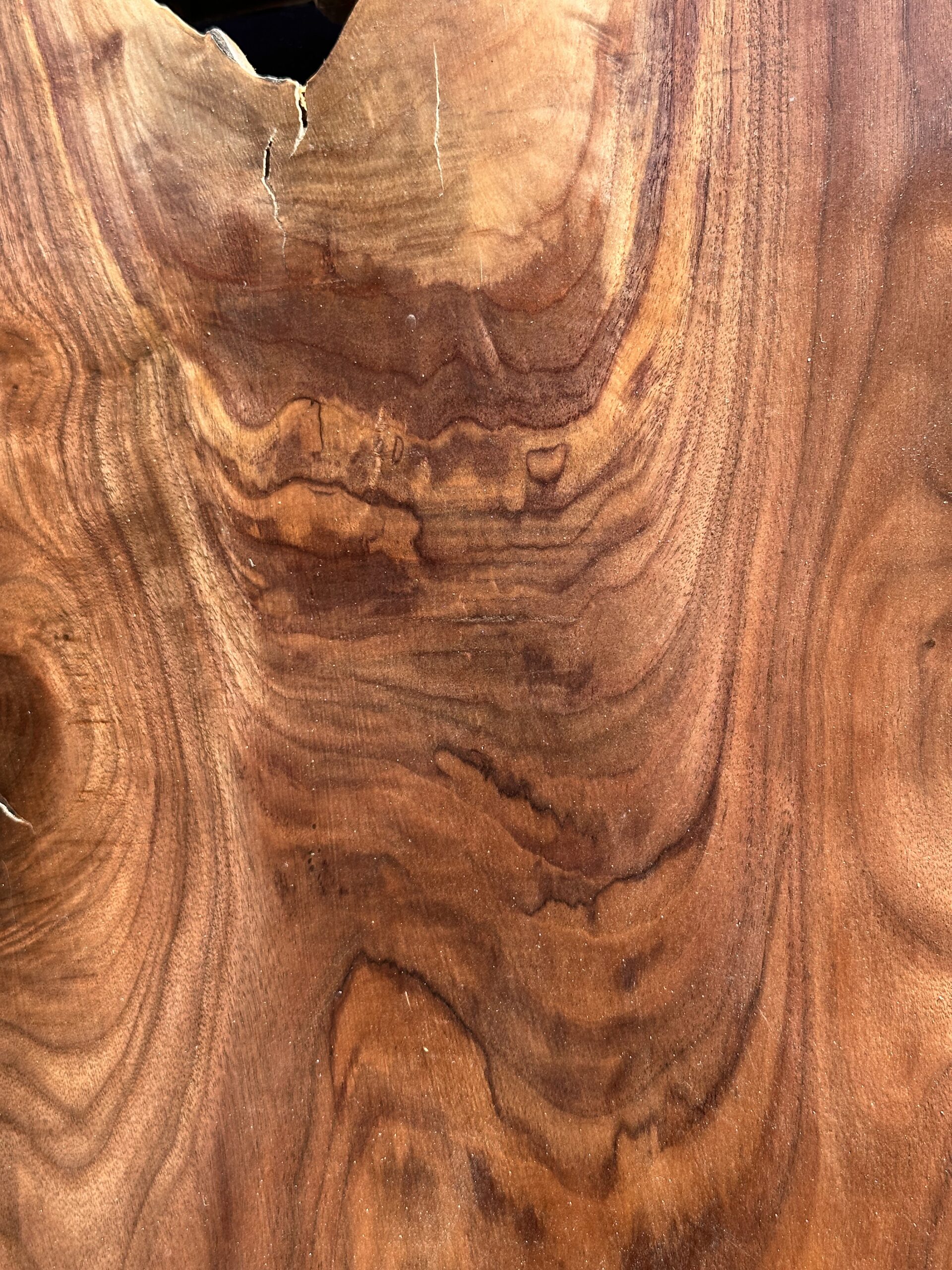 Book Matched Solid Walnut Y slabs 2 inches thick - Image 14