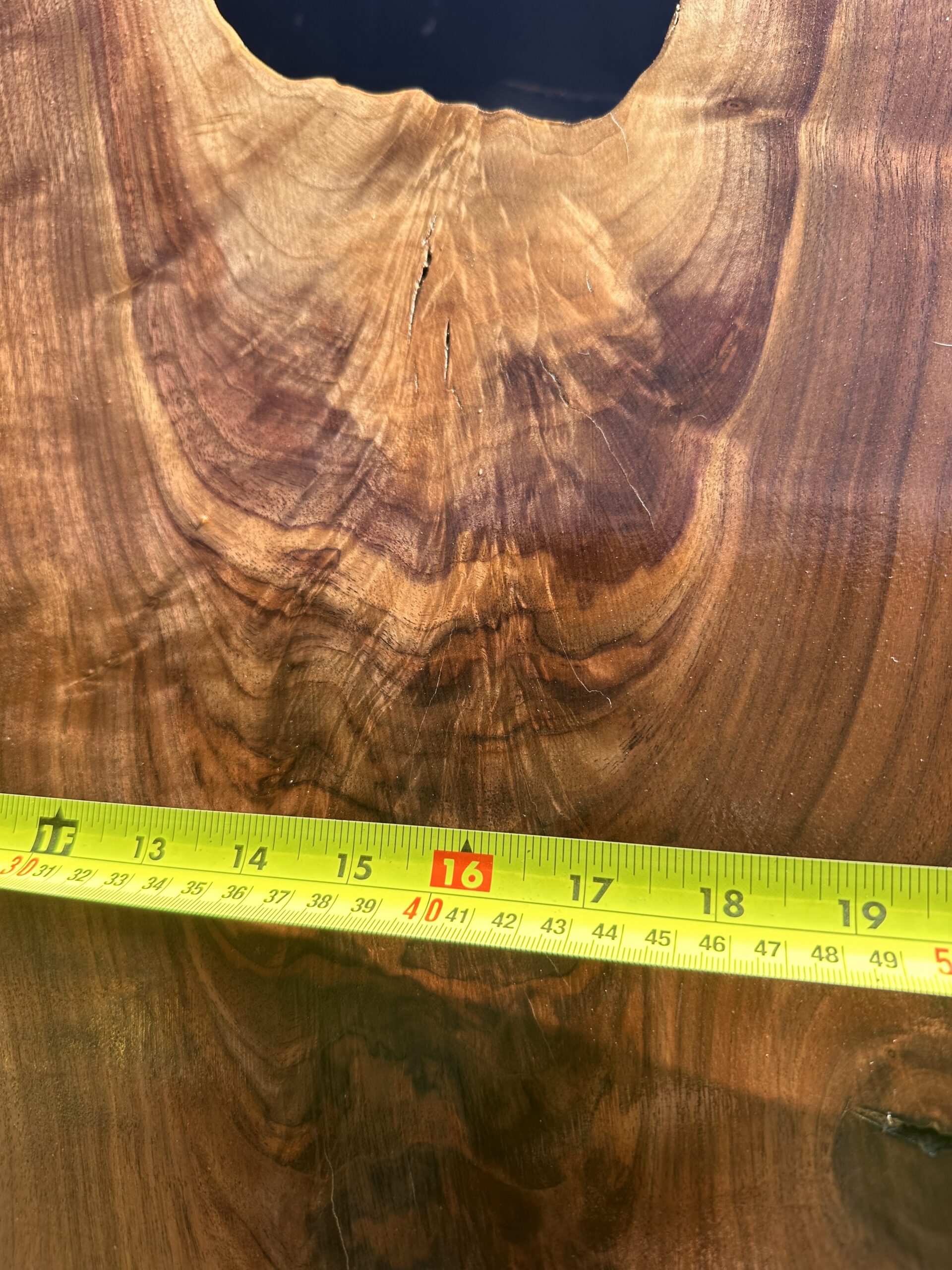 Book Matched Solid Walnut Y slabs 2 inches thick - Image 9