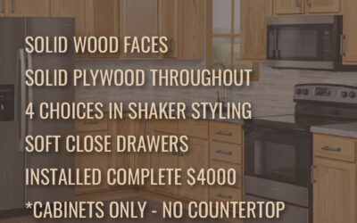 $4000 simple kitchen package