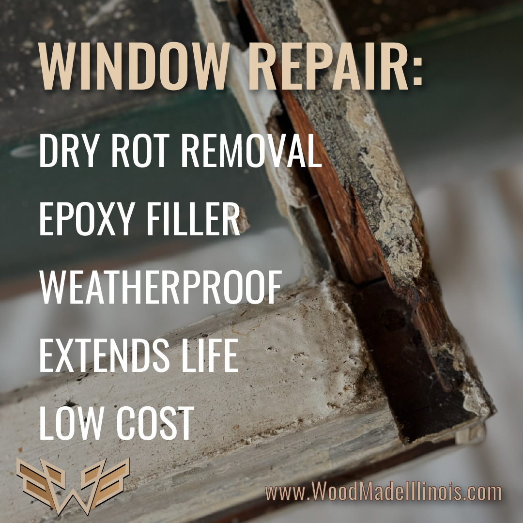 Peoria Illinois Wooden Window Repair Services