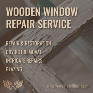 Wooden Window Repair Service Illinois