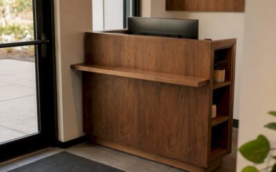 Small Business Reception Desk Ideas That Fit Tight Lobbies