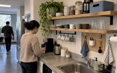 Office Managers: 2 Quick Fixes for Breakroom Storage Before Carpentry