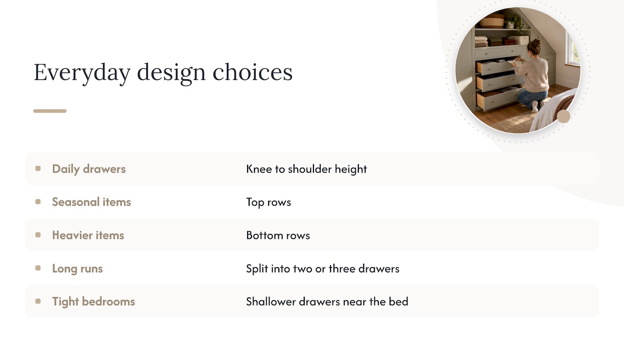Designing for comfortable, everyday use — overview diagram