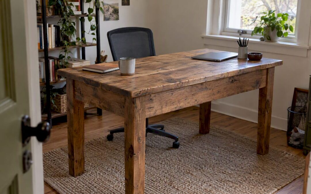 Reclaimed Wood Desk: How to Choose or Build One That Lasts